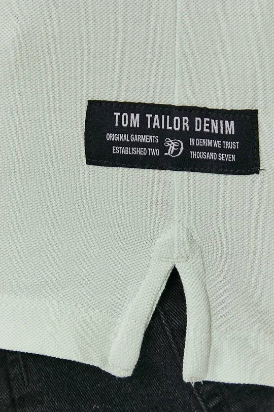 zelená Polo tričko Tom Tailor