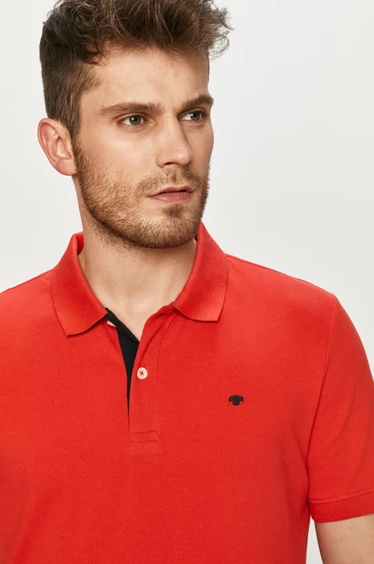 červená Tom Tailor - Polo tričko Pánsky