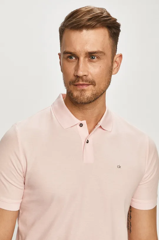 rózsaszín Calvin Klein - Poló Férfi