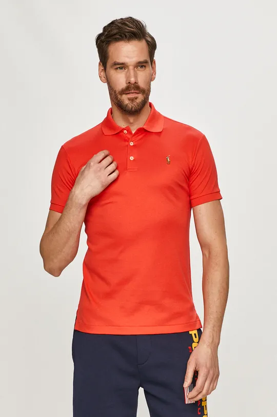 červená Polo Ralph Lauren - Polo tričko Pánsky