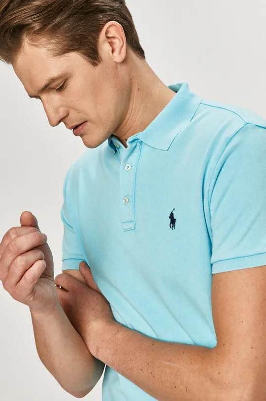 modrá Polo Ralph Lauren - Polo tričko Pánsky