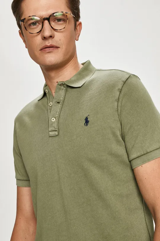 zelená Polo Ralph Lauren - Polo tričko Pánsky
