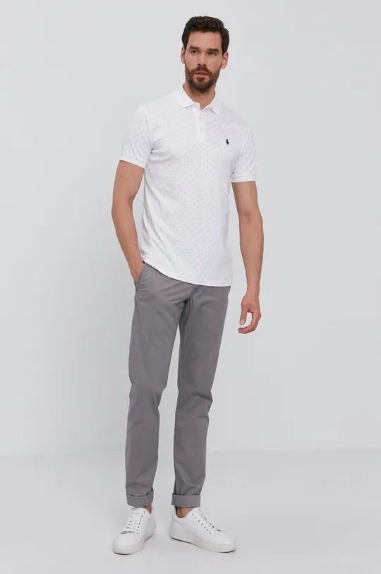 Polo tričko Polo Ralph Lauren biela