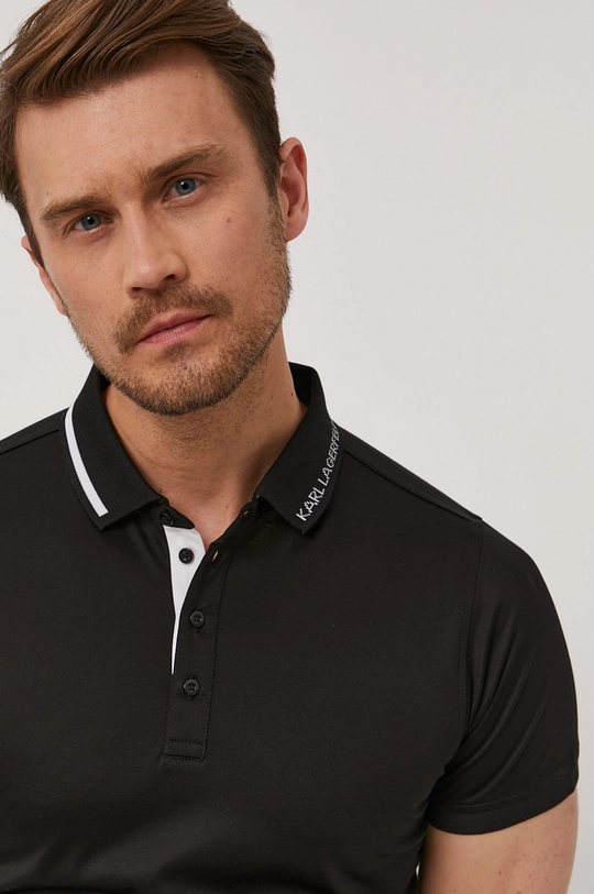 czarny Karl Lagerfeld Polo 511200.745003