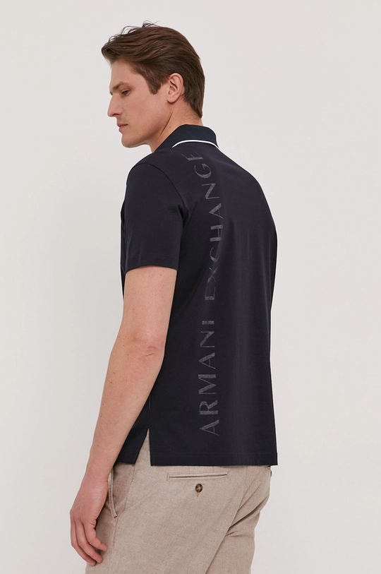 Armani Exchange Polo 3KZFFT.ZJ2ZZ 100 % Bawełna