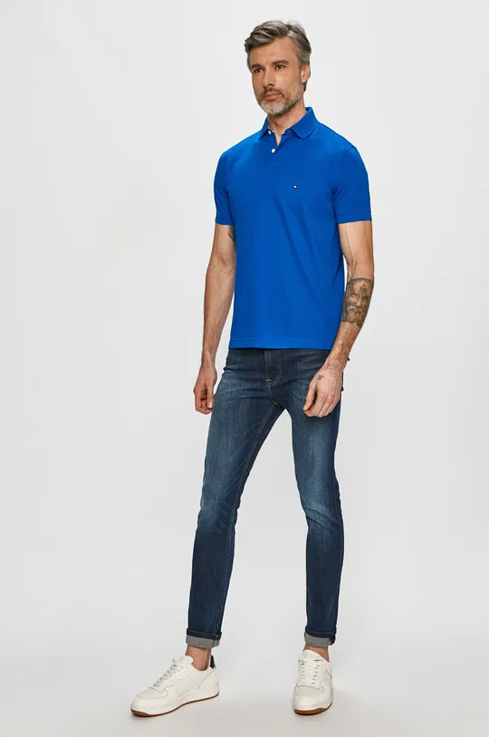 Tommy Hilfiger - Polo tričko modrá