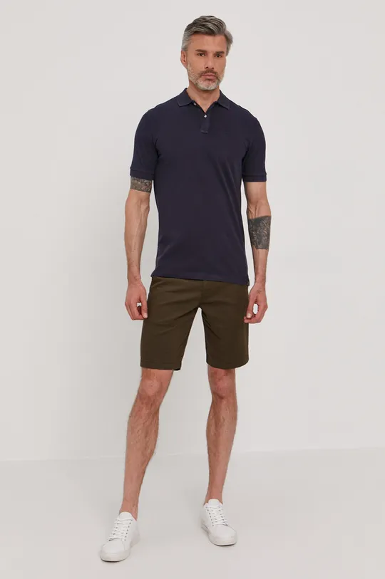 Scotch & Soda Polo granatowy