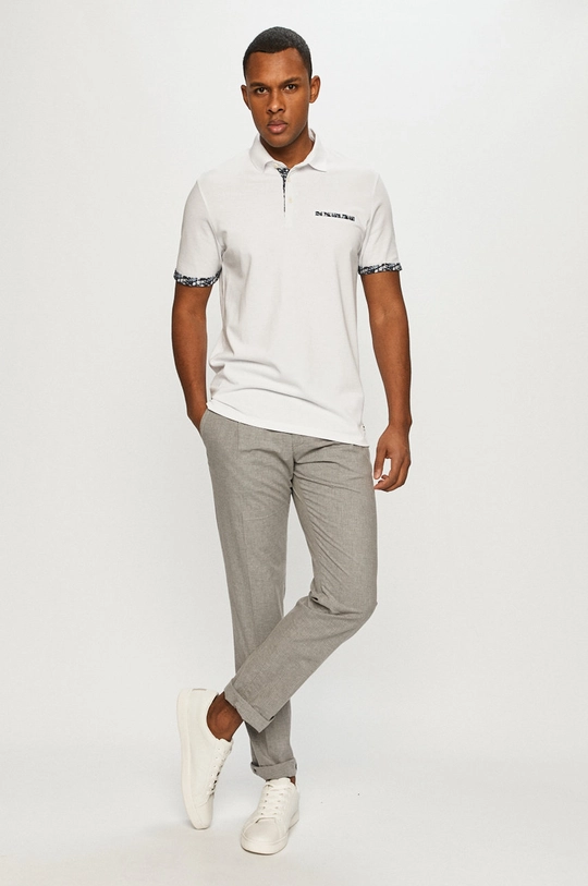 Produkt by Jack & Jones - Polo biały