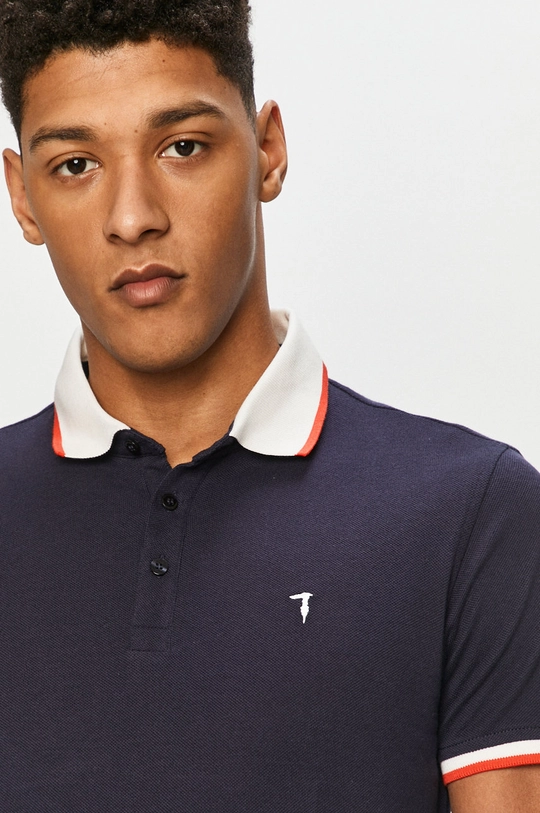 tmavomodrá Trussardi Jeans - Polo tričko