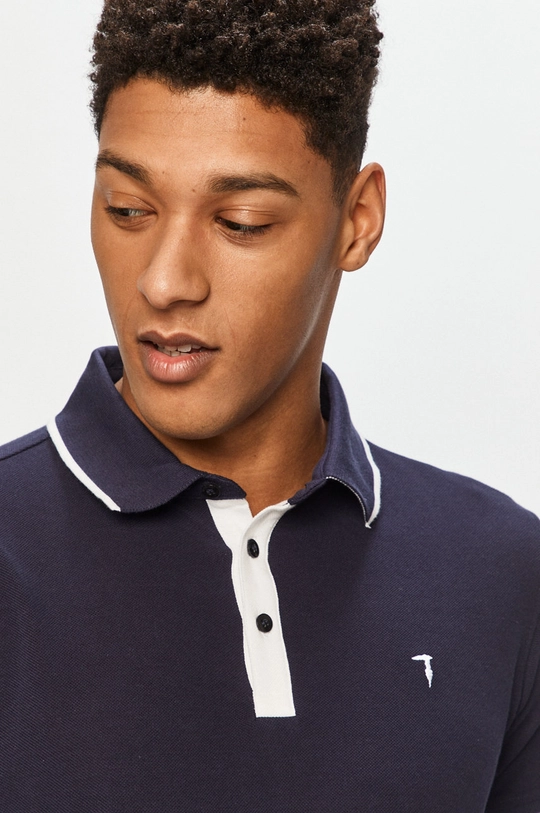 granatowy Trussardi Jeans - Polo