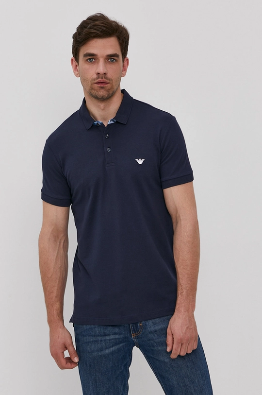 Emporio Armani Polo 211804.1P461 granatowy