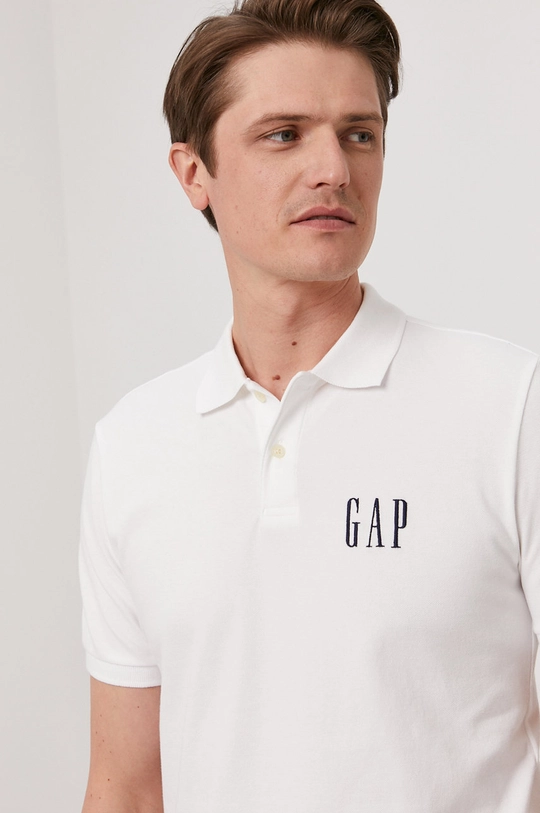 biały GAP Polo