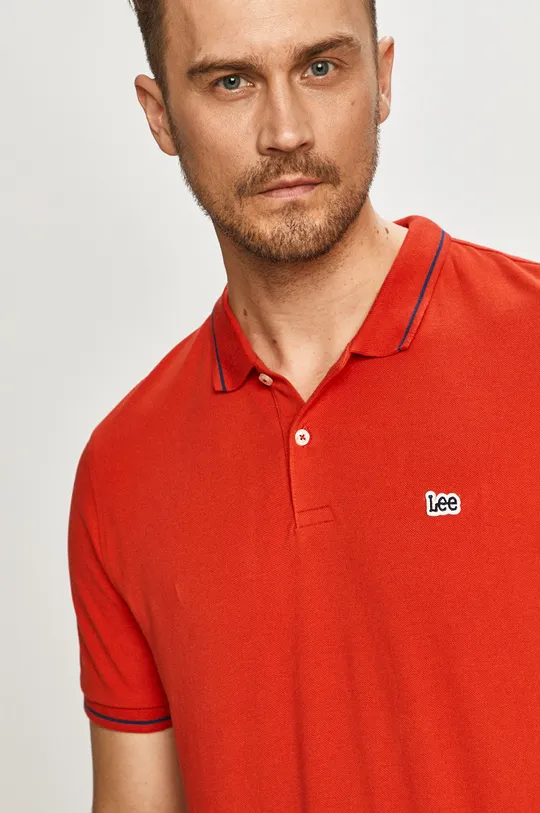 červená Lee - Polo tričko