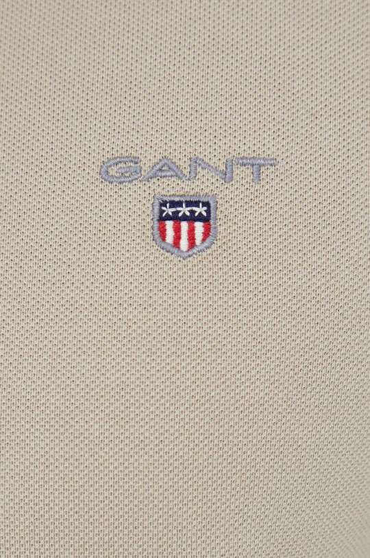 Βαμβακερό μπλουζάκι πόλο Gant Ανδρικά