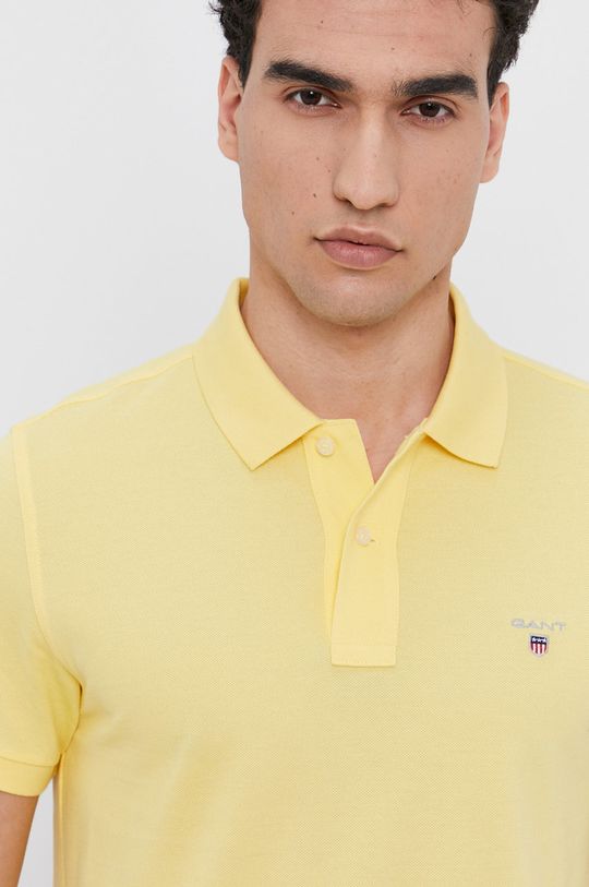 žlutá Polo tričko Gant
