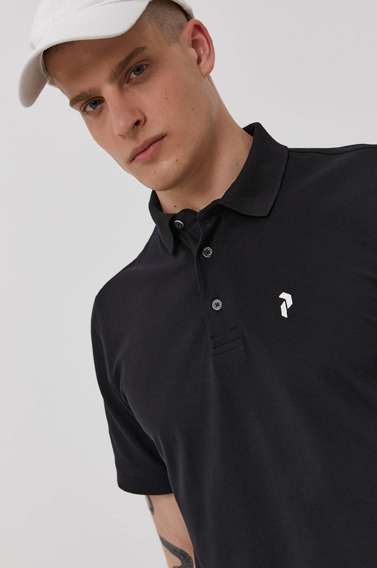 czarny Peak Performance Polo