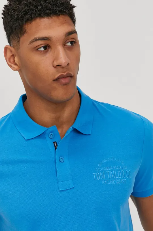 niebieski Tom Tailor Polo