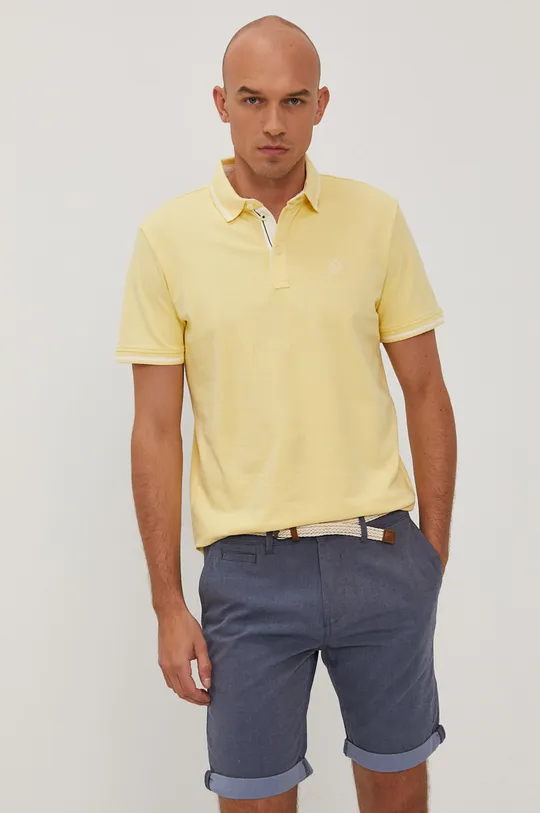 žltá Polo tričko Tom Tailor Pánsky