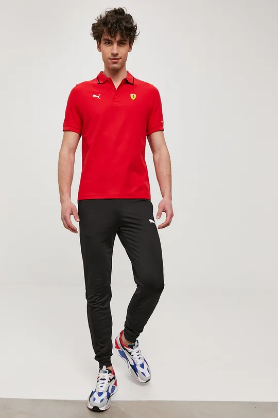 Polo tričko Puma 599843 červená