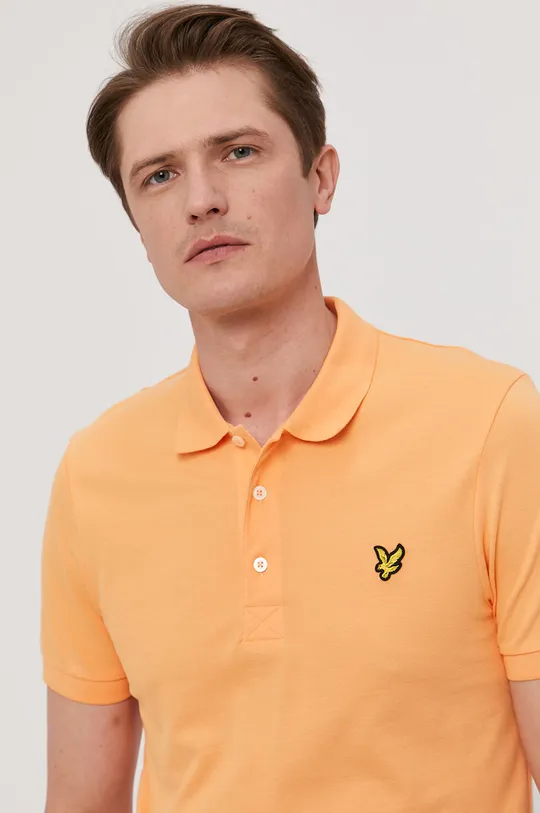 oranžová Polo tričko Lyle & Scott