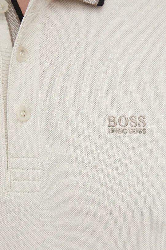 Boss - Βαμβακερό μπλουζάκι πόλο Boss Athleisure Ανδρικά