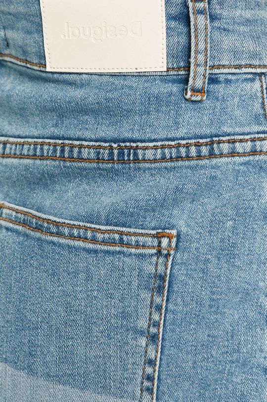 albastru Desigual - Fusta jeans