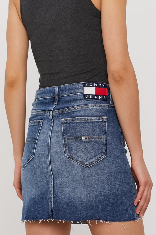 Tommy Jeans Spódnica jeansowa DW0DW10103.4891 99 % Bawełna, 1 % Elastan