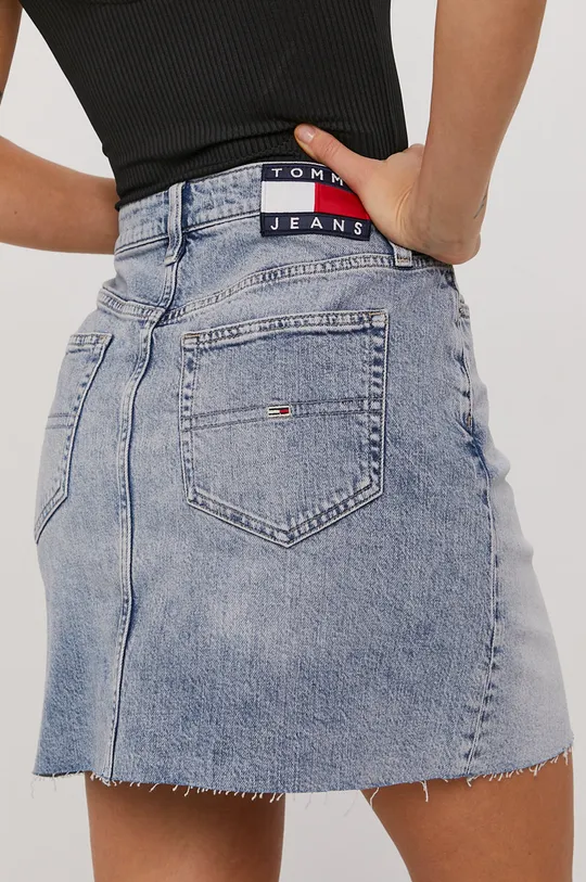 Tommy Jeans Spódnica jeansowa DW0DW10102.4891 99 % Bawełna, 1 % Elastan