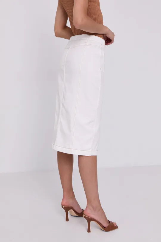Rifľová sukňa Pinko  99% Bavlna, 1% Elastan
