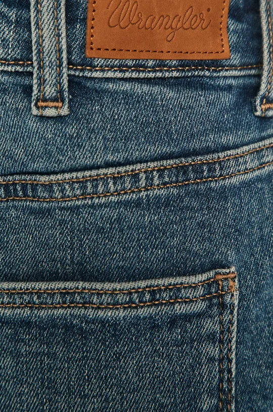niebieski Wrangler - Spódnica jeansowa