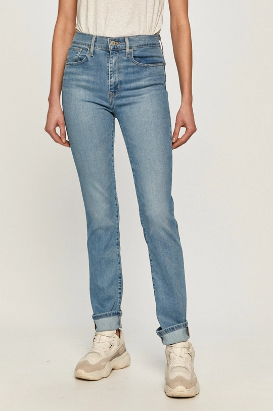 niebieski Levi's - Jeansy 724 Damski