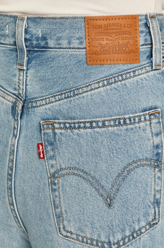 niebieski Levi's - Jeansy High Loose Trainwreck