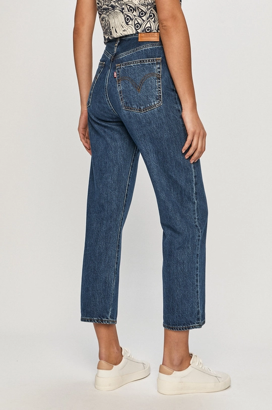 Levi's - Jeansy Ribcage Straight Ankle 79 % Bawełna, 21 % Lyocell