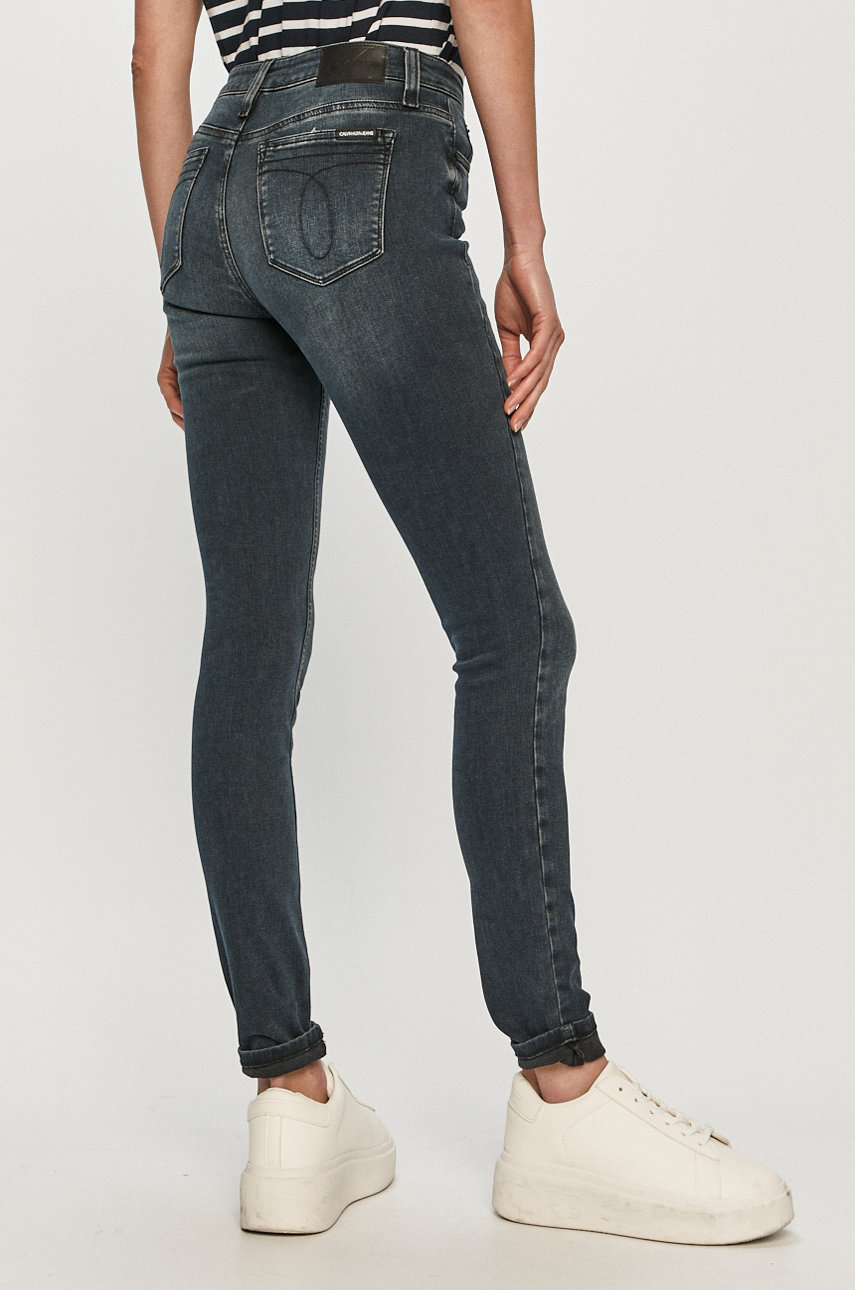 Calvin Klein Jeans - Rifle  90% Bavlna, 2% Elastan, 8% Elastomultiester
