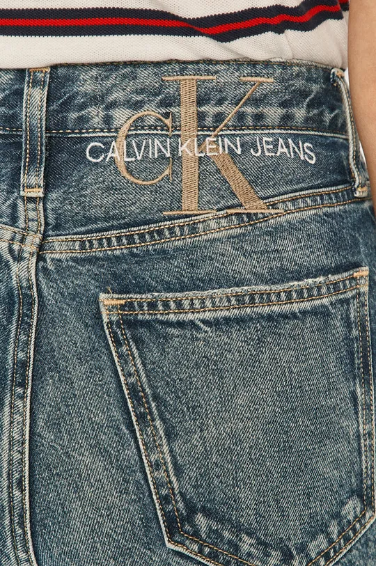 голубой Calvin Klein Jeans - Джинсы Mom Jean