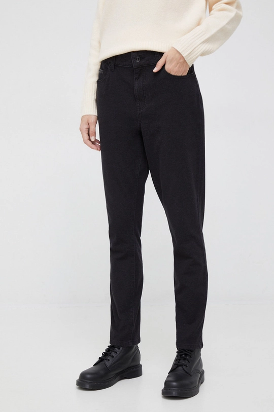 czarny Dkny jeansy Damski