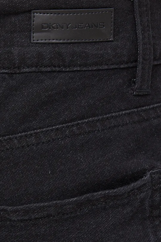 czarny Dkny jeansy