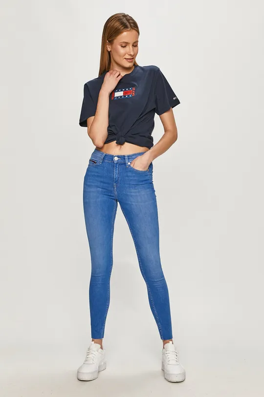 Tommy Jeans - Тζιν παντελονι Nora μπλε