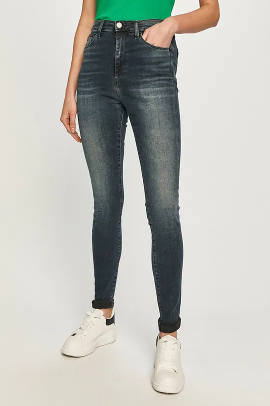 czarny Tommy Jeans - Jeansy Sylvia DW0DW09471.4891 Damski