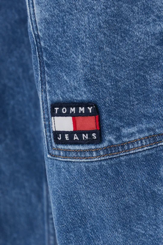 niebieski Tommy Jeans Jeansy Mom DW0DW09903.4891