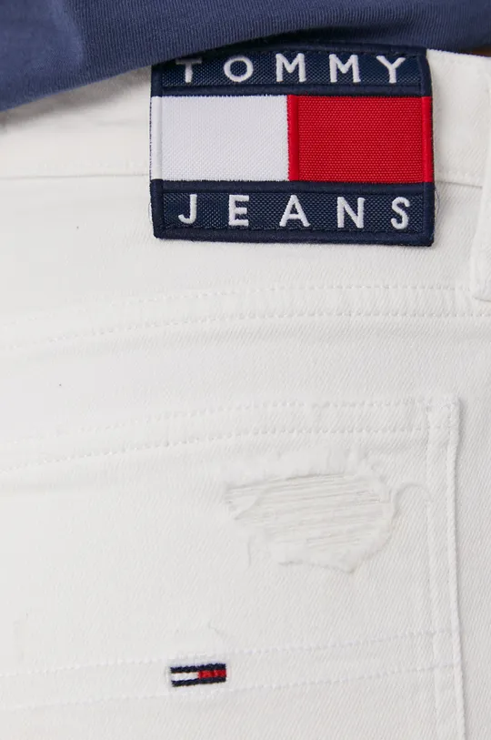 biały Tommy Jeans Jeansy DW0DW09877.4891