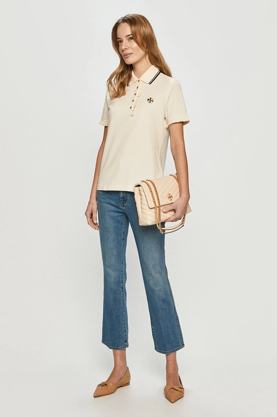 Tory Burch - Jeansy niebieski