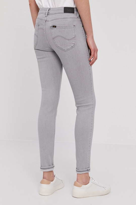 Lee jeansy Scarlett LIGHT GREY 82 % Bawełna, 1 % Elastan, 3 % Elastomultiester, 14 % Lyocell