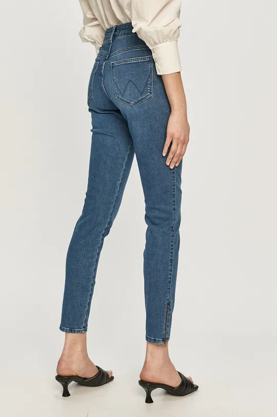 Wrangler jeansy Skinny Crop Zip Light Breeze 
