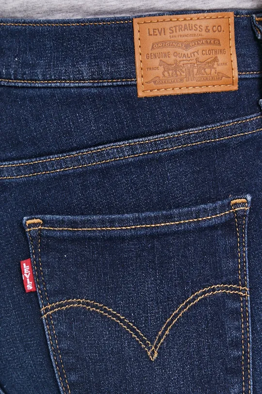 granatowy Levi's jeansy 720 High Rise Super Skinny