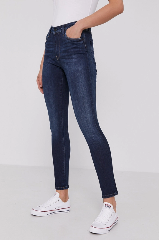 granatowy Pepe Jeans Jeansy Regent Damski