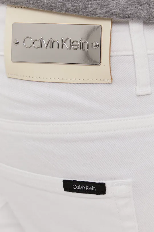 biały Calvin Klein Jeansy