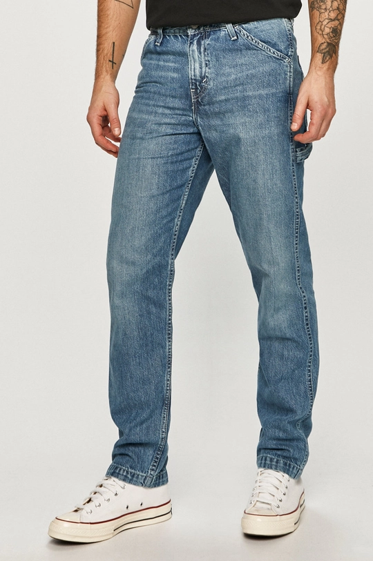 niebieski Levi's - Jeansy TAPERED CARPENTER Męski