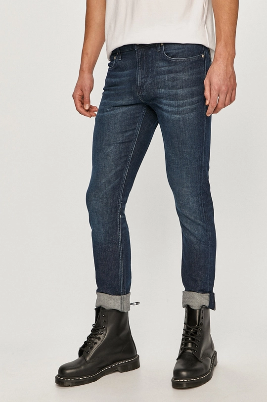 granatowy Calvin Klein Jeans - Jeansy J30J315568.4891 Męski