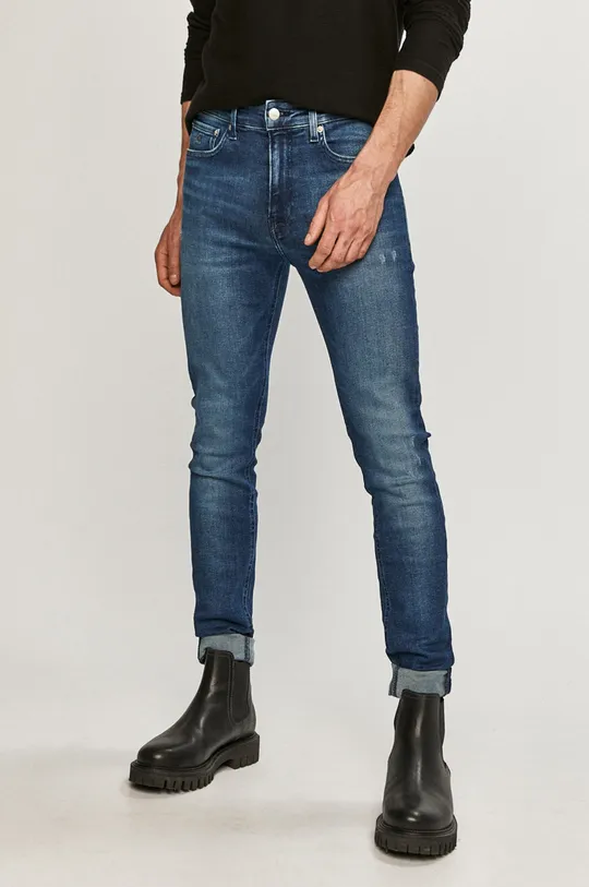 тёмно-синий Calvin Klein Jeans - Джинсы Мужской
